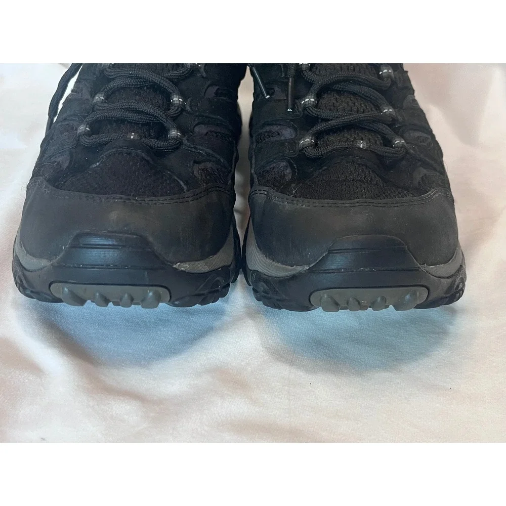 Merrell Moab 3 Mid Hiking Boots Mens 10.5W Black Gorpcore Outdoor Trail Shoes